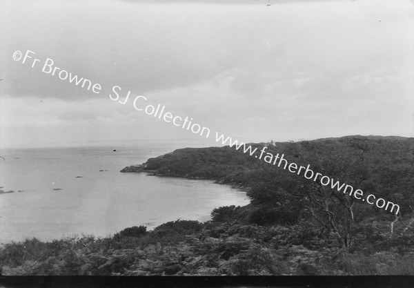 CASTLE : PANORAMA OF ARDIMERSAY & BAY FROM GREEN HILL